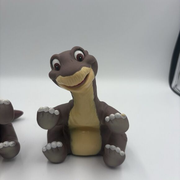 Vintage 1988 Land Before Time Pizza Hut Rubber Hand Puppet LITTLEFOOT - Picture 2 of 6